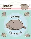 NALEPKI NAKLEJKI winylowe PUSHEEN LAZY (PS7376)
