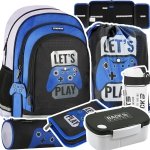 ZESTAW 6 el. Plecak wczesnoszkolny gra pady, GAMING PAD Starpak (527186SET6CZ)