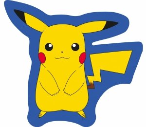 Poduszka kształtowa POKEMON Pikachu (PK235008)