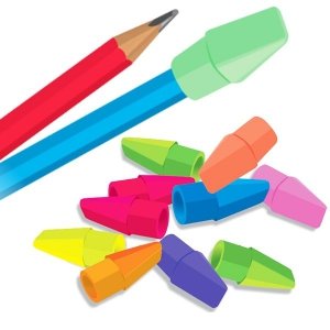 Gumka do mazania na ołówek 10 sztuk COLORINO KIDS (66129PTR)