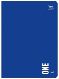 Zeszyt A5 60 kartek w kratkę ONE COLOR Niebieski (27003)