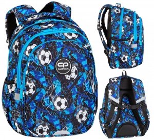 Plecak wczesnoszkolny CoolPack JERRY 21 L piłka nożna, SOCCER (E29553)