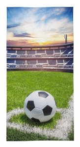 Ręcznik kąpielowy 70x140 FOOTBALL Piłka nożna plażowy (WZ.86)