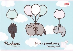 Blok rysunkowy A4 PUSHEEN Kot Kotek (58020)