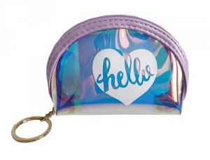 Portfelik holograficzny GLOSSY Hello (STN5232)