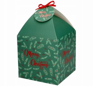 PUDEŁKO PREZENTOWE świąteczne na prezent MERRY CHRISTMAS 4 sztuki Incood ( 0040-0400)