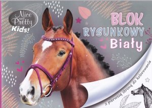 Blok rysunkowy A4 BENIAMIN Nice and Pretty KONIK (94463)