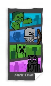 Ręcznik plażowy kąpielowy MINECRAFT  70 x 140 cm (MC039)