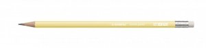 Ołówek sześciokątny SWANO PASTEL Żółty HB Stabilo (4908/01-HB)