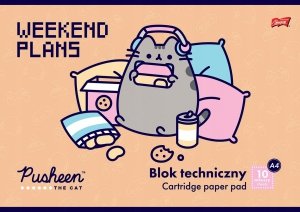 Blok techniczny A4 PUSHEEN Kot Kotek (44580)