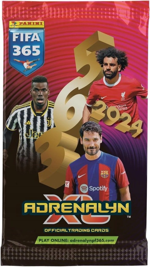Karty PANINI FIFA 365 Adrenalyn XL 2024 Saszetka 6 kart