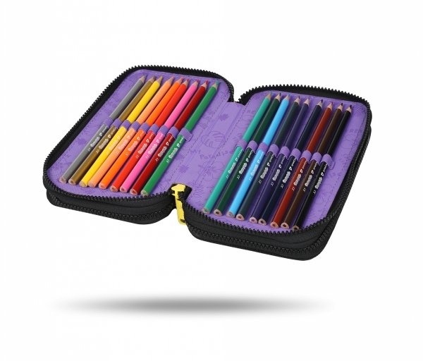 Piórnik CoolPack potrójny z wyposażeniem JUMPER 3 STITCH NEON (F067886)