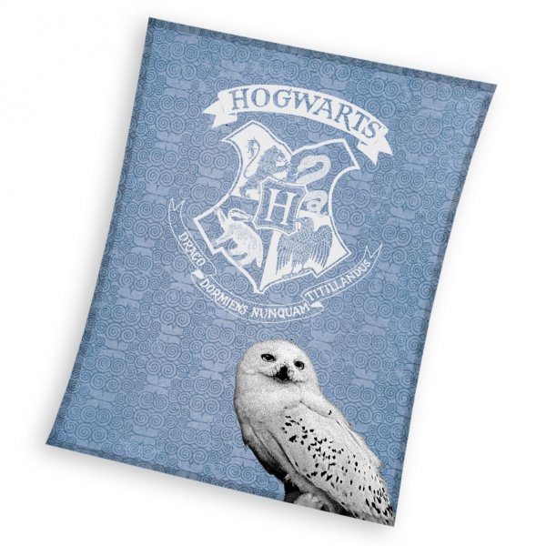 KOC polarowy HARRY POTTER Hedwiga 130 x 170 cm (HP221049)