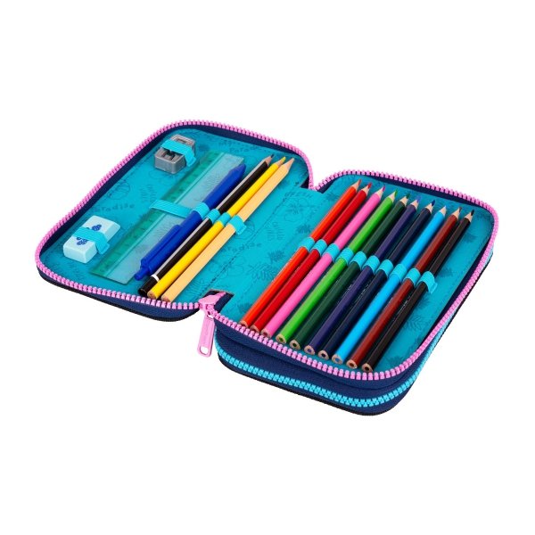 ZESTAW 3 el. Tornister Plecak kasetonowy CoolPack TENERIS 18 L STITCH (F137780SET3CZ)