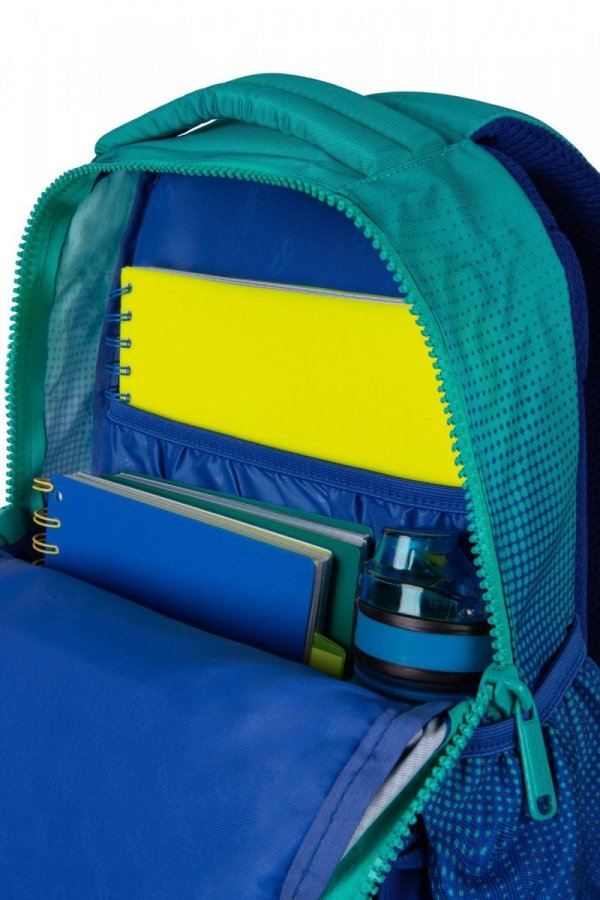 Plecak wczesnoszkolny CoolPack JERRY 21 L niebieskie ombre, GRADIENT OCEAN (E29509)