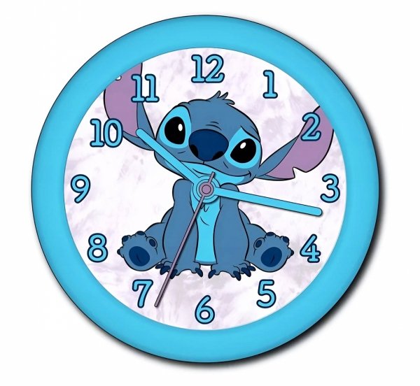 ZEGAR ŚCIENNY LILO I STITCH 25 cm (LAS3015)