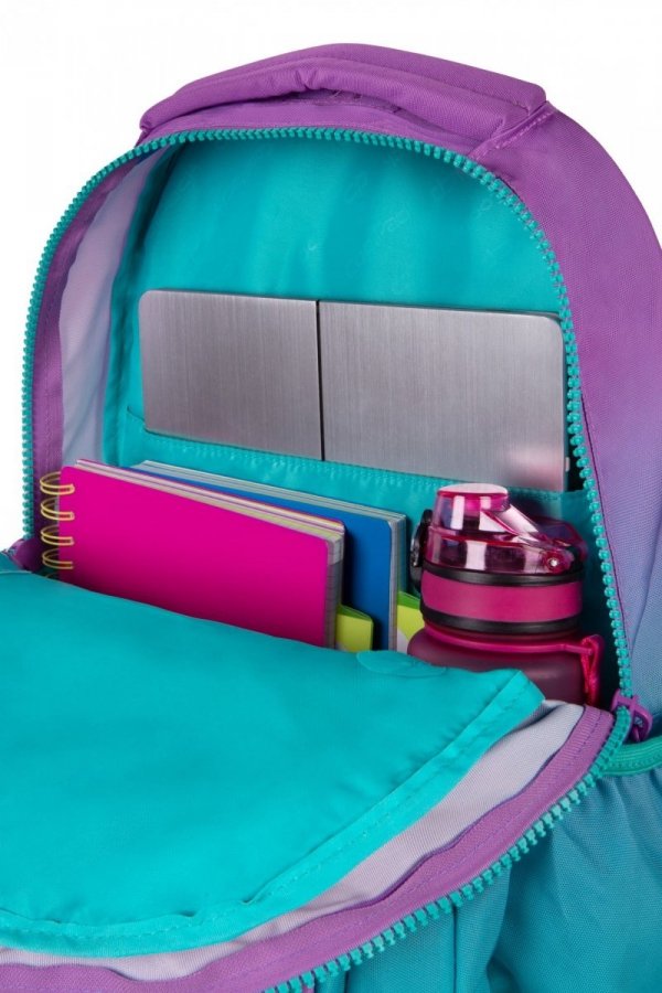 ZESTAW 3 el. Plecak CoolPack PICK  23 L fioletowe ombre, GRADIENT BLUEBERRY (E99505SET3CZ)