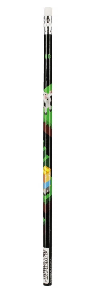 6x Ołówek z gumką do mazania STARPAK gra, PIXEL (490964SET6CZ)
