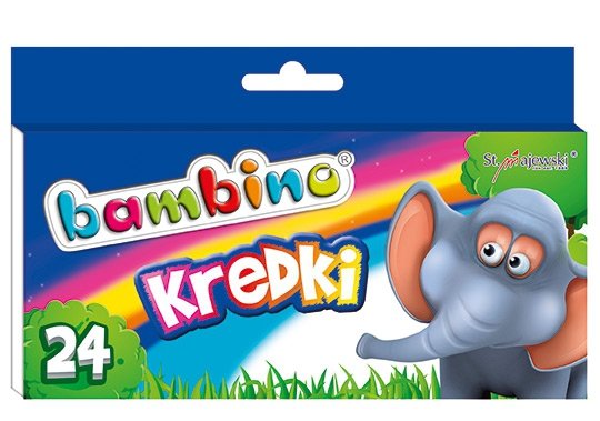 Kredki BAMBINO 24 kolory (00218)