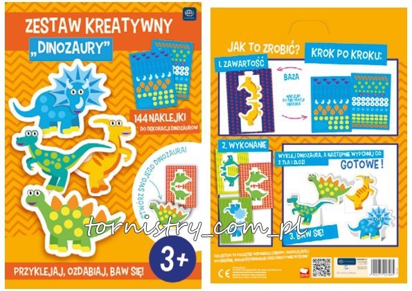 Zestaw kreatywny DINOZAURY (27485)