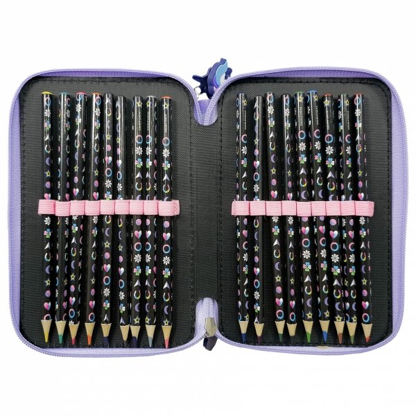 ZESTAW 6 el. Tornister szkolny ergonomiczny UNICORN Jednorożec (TEMBJR15SET6CZ)