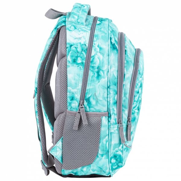 ZESTAW 5 el. Plecak szkolny młodzieżowy BackUP 26 L ekologiczny ocean, ECO SOFT (PLB4X60EKOSET5CZ)