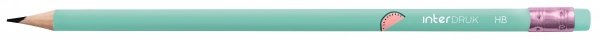 Ołówek z gumką HB TUTTI FRUTTI Interdruk mix (12884)
