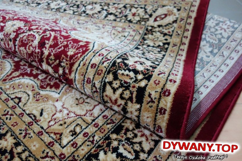 EXCLUSIVE D.RED/ BLACK bordo 100x200