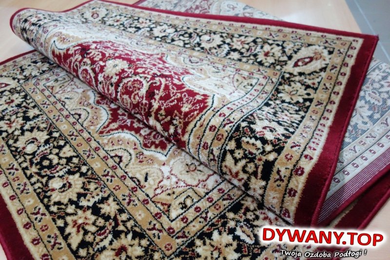 EXCLUSIVE D.RED/ BLACK bordo 100x200