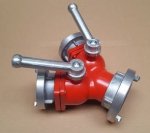 Rozdzielacz kulowy K-75/2x75