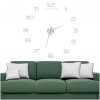 Zegar ścienny naklejany na ścianę 3D lustrzany DIY duży nowoczesny 80-120cm XL