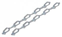ŁAŃCUCH WĘZŁOWY ' VIKTOR ' OCYNKOWANY 3.0MM