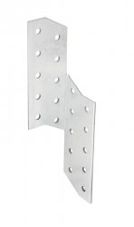 ŁĄCZNIK KROKWIOWY 170*40*40*2.0MM PRAWY