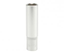 NASADKA DŁUGA 6-KĄTNA CHROMOWANA 1/4'' 10MM