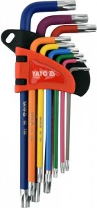 ZESTAW KLUCZY TORX TR  T10-T50,  9 SZTUK