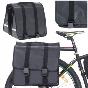 Torba sakwa RALLEX rowerowa podwójna dwukomorowa boczna na rower bagażnik 35L