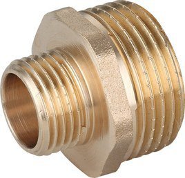 ZŁĄCZKA MOSIĘŻNA NYPEL REDUKCYJNY 1/2&#039;&#039;X3/4&#039;&#039;&#039;