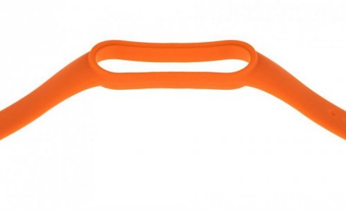 Pasek silikonowy do Xiaomi 5/6 - pomarańczowy