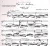 Strauss, Richard: Enoch Arden op.38 : Melodram für Sprecher und Klavier Klavierauszug (Klavierstimme)