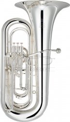 YAMAHA Tuba Bb YBB-632S posrebrzana, z futerałem