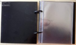 ZM CONCEPT książeczka marszowa do nut - marszówka, format A6, 15 folii, czarne sztywne okładki
