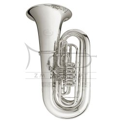 B&S tuba Bb Perantucci GR51-2-0GB posrebrzana, 4 wentyle obrotowe, z futerałem gig bag