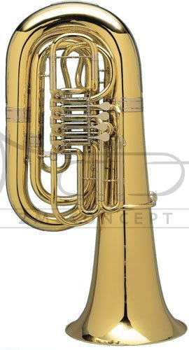 MELTON MEINL WESTON tuba B &quot;Fafner&quot; 195/2-L, 5/4, 4 wentyle obrotowe, lakierowana, z futerałem typu gigbag