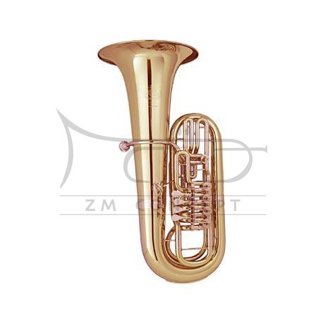 B&amp;S tuba F Perantucci 30992-1-0GB PT-8, lakierowana, z futerałem gig-bag