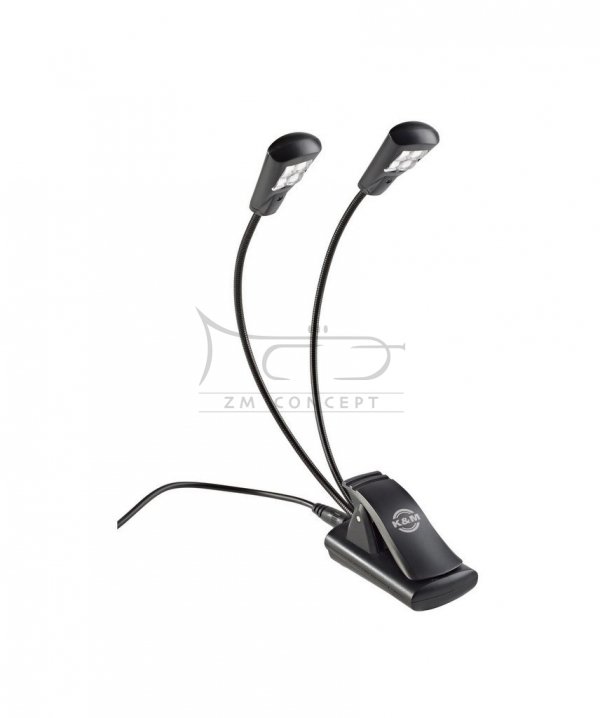 K&amp;M 12246 lampka Music Stand Light »Double4 LED FlexLight«