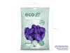 Balony Eco 30cm metalizowane, fiolet (1 op. / 100 szt.)
