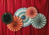 Rozety dekoracyjne Cyrk, zestaw, 26-43 cm (1 karton / 40 op.) (1 op. / 5 szt.)