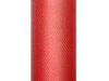 Tiul gładki, czerwony, 0,15 x 9m (1 szt. / 9 mb.)