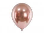 Balony Glossy 30cm, różowe złoto (1 op. / 10 szt.)