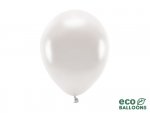 Balony Eco 26cm metalizowane, perłowy (1 op. / 10 szt.)